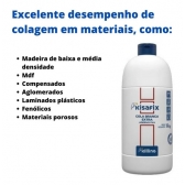 Cola Branca De 1kg Kisafix Extra Adesivo Pva - Extraforte
