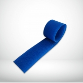 Velcro Compatível Colorido Costura 50mm Rolo C/ 5 Metros - Azul Royal